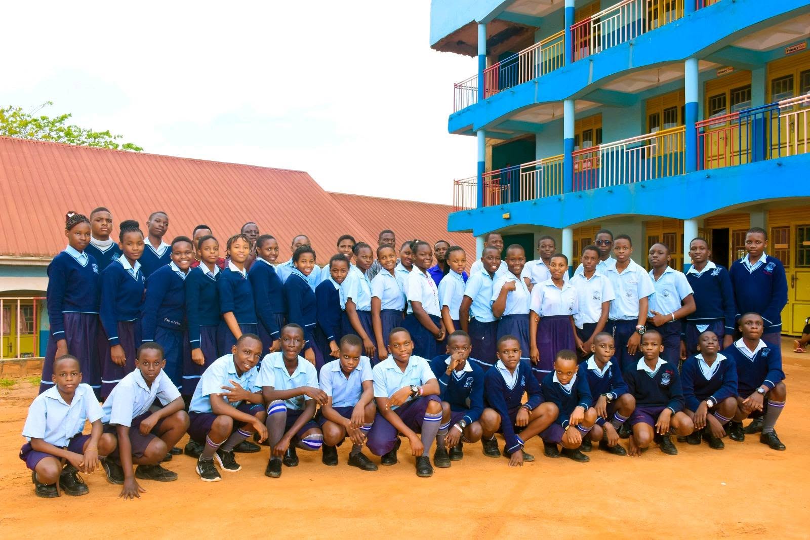 Pupils at Namugongo Model Primary School